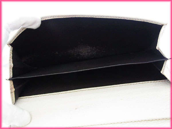 グッチ GUCCI 長財布 GGキャンバス 六角ビット付き ベージュ系