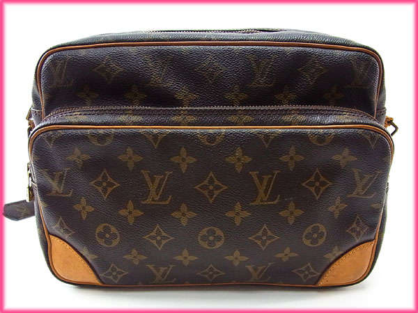 【30％OFF★週末タイムセール】ルイ・ヴィトン LOUIS VUITTON ショルダーバッグモノグラム ナイル ブラウン レディース 中古_1