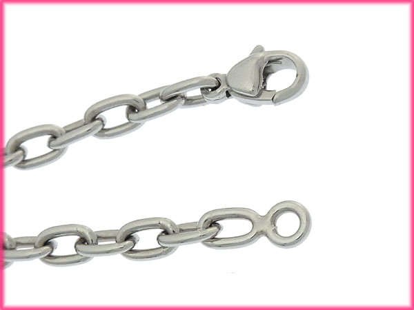 【30％OFF★週末タイムSALE】カルティエ CARTIER キーホルダー2Cモチーフ ボルドー×シルバー レディース 中古_3