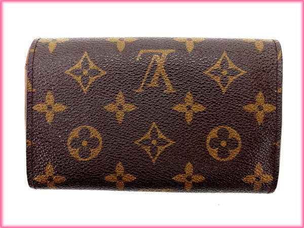 LOUIS VUITTON◇ルイヴィトン/ポルト・モネ・ビエトレゾール_ダミエ