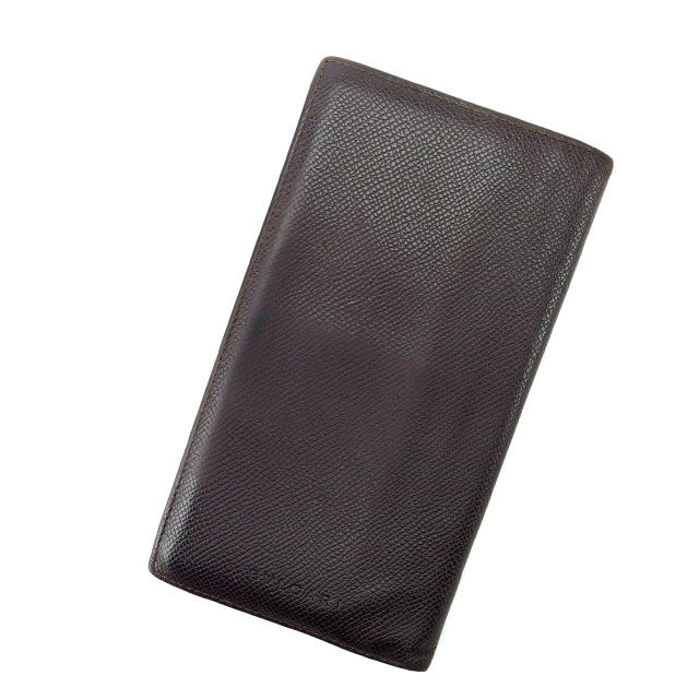 【BIGお買い物ラリー★30%OFFセール中】ブルガリ BVLGARI 札入れ ブラウン レディース 中古