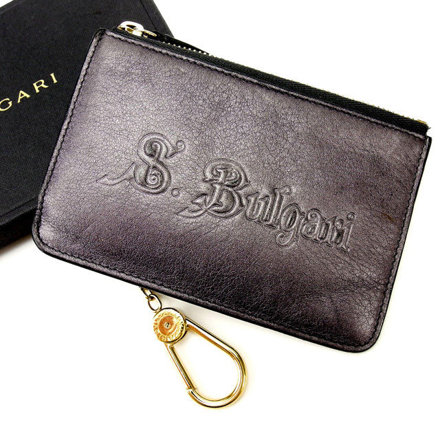 【X'masセール★30%OFF】ブルガリ BVLGARI ケース パープル レディース 中古