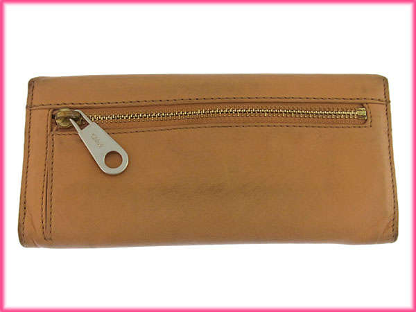 BIGお買い物ラリー☆20％OFFセール中】クロエ Chloe 長財布ロゴ リリィ（