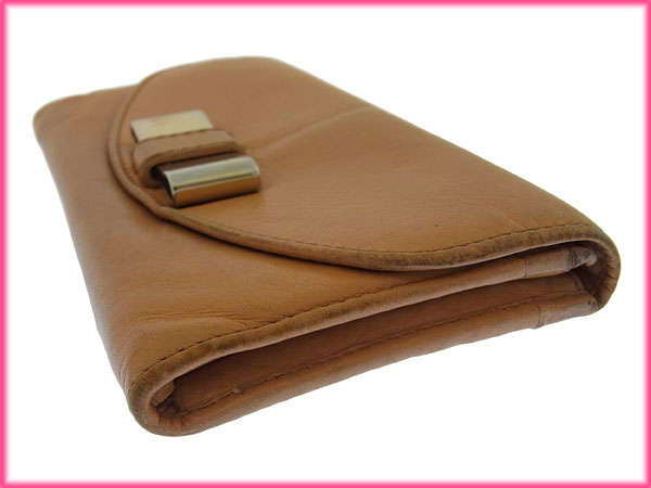 BIGお買い物ラリー☆20％OFFセール中】クロエ Chloe 長財布ロゴ リリィ（