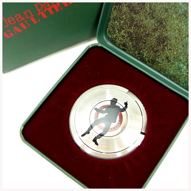 ジャンポール・ゴルチェ Jean Paul Gaultier ライターSBシルエット（男） UFOライター シルバー レディース 中古