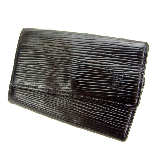 【BIGお買い物ラリー★30%OFFセール中】ルイ・ヴィトン LOUIS VUITTON キーケースエピ /ミュルティクレ6 ノワール（黒） レディース 中古