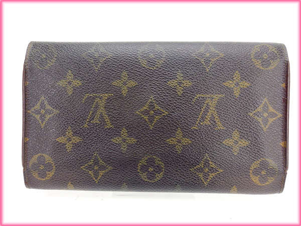 美品 ルイヴィトン モノグラム ポルトトレゾール インターナショナル 財布 ルイ・ヴィトン LOUIS VUITTON 三つ折り財布 モノグラム /ポルト
