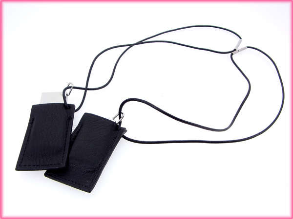 【30％OFF★週末タイムセール】エルメス HERMES ネックレス プレート シルバー×ブラック レディース 中古_2