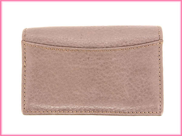 【BIGお買い物ラリー★30%OFFセール中】クロエ Chloe キーケースリボンモチーフ パープル レディース 中古 クロエ Chloe キーケースリボンモチーフ パープル レディース 中古