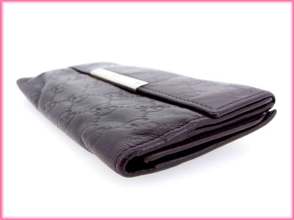 グッチ GUCCI 長財布グッチシマ ブラウン レディース 中古_2