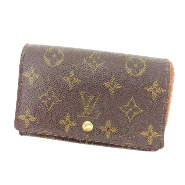 【BIGお買い物ラリー★30%OFFセール中】ルイ・ヴィトン LOUIS VUITTON 長財布モノグラム /ポルトモネビエトレゾール ブラウン レディース 中古