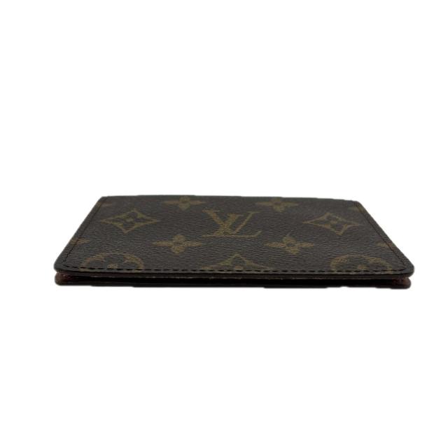ルイ・ヴィトン LOUIS VUITTON パスケースモノグラム /ポルト2カルトヴェルティカル　 ブラウン レディース 中古_2