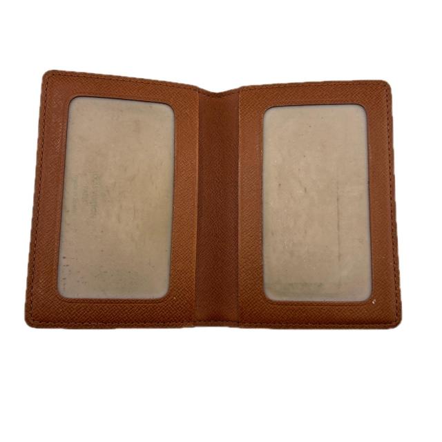 ルイ・ヴィトン LOUIS VUITTON パスケースモノグラム /ポルト2カルトヴェルティカル　 ブラウン レディース 中古_3
