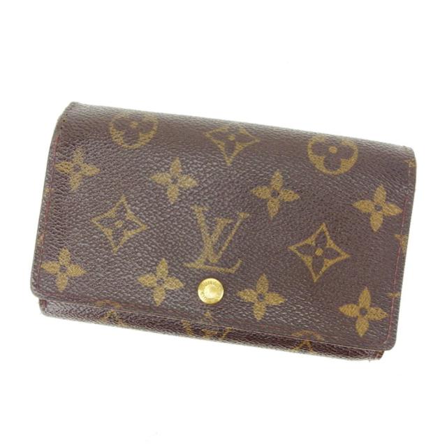 【BIGお買い物ラリー★30%OFFセール中】ルイ・ヴィトン LOUIS VUITTON 長財布モノグラム /ポルトモネビエトレゾール ブラウン レディース 中古