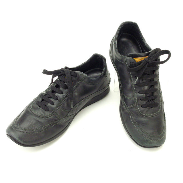 【X'masセール★30%OFF】ルイ・ヴィトン LOUIS VUITTON スニーカー ブラック レディース 中古