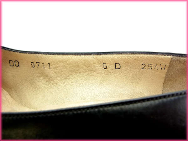 【30％OFF★週末タイムSALE】サルヴァトーレフェラガモ Salvatore Ferragamo パンプスパイソン型押し ブラック レディース 中古_1
