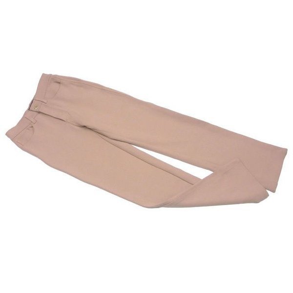 【BIGお買い物ラリー★30%OFFセール中】パンツストレート ♯USA28サイズ ベージュ×ゴールド レディース 中古