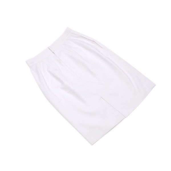【30％OFF★週末タイムセール】ディオール Dior スカートタイト ♯Sサイズ ホワイト レディース 中古_1