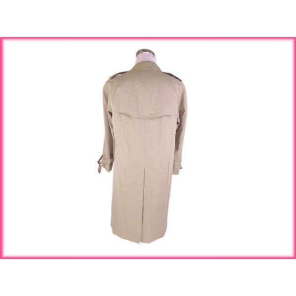 【週末セール★30％OFF】バーバリー BURBERRY トレンチコート裏地ノバチェック サイズ92/170 シングル ライトカーキ レディース 中古_1