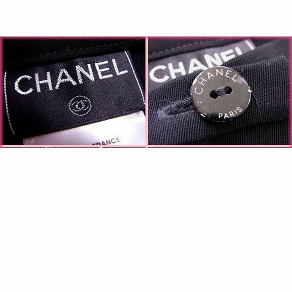 シャネル CCマークロゴスカート#38 CHANEL - ☆シャネル☆CHANEL☆98Pロゴマーク刺繍入りスカート38