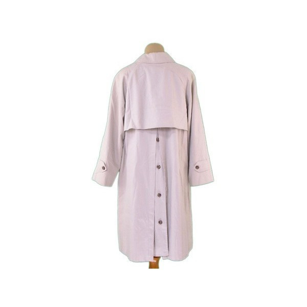 J42 M バーバリーロンドン トレンチコート ベージュ ピンク レディース