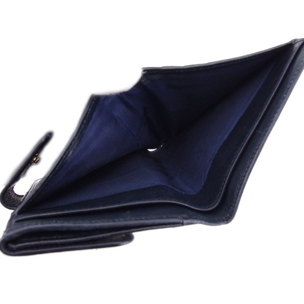 グッチ GUCCI 二つ折り財布 バンブー ブラック レディース 中古