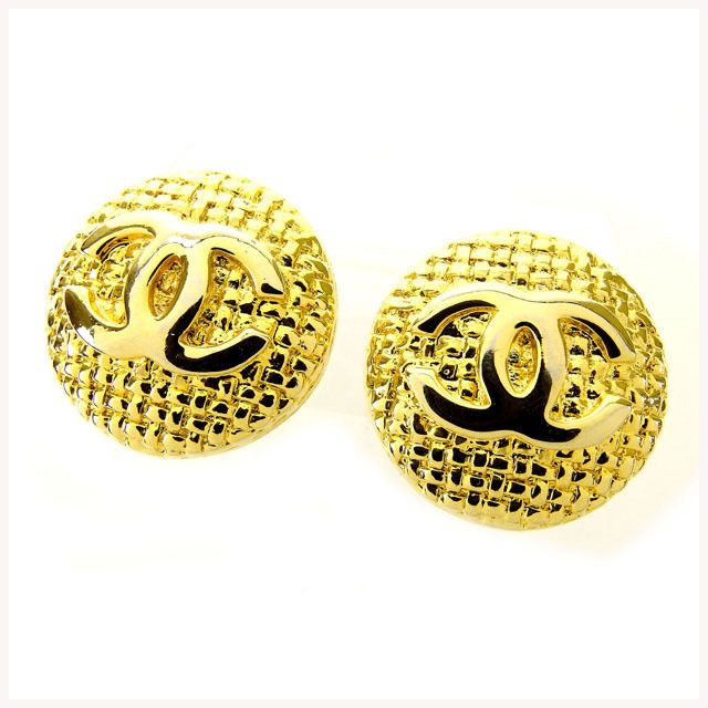 【GWタイムセール】シャネル CHANEL イヤリングココマーク ヴィンテージ ゴールド レディース 中古