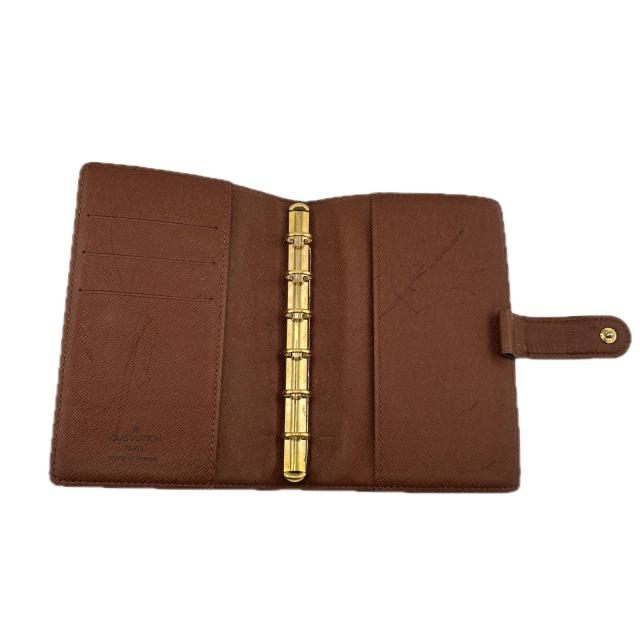 【週末タイムセール】ルイ・ヴィトン LOUIS VUITTON 手帳カバーモノグラム アジェンダPM ブラウン レディース 中古_3