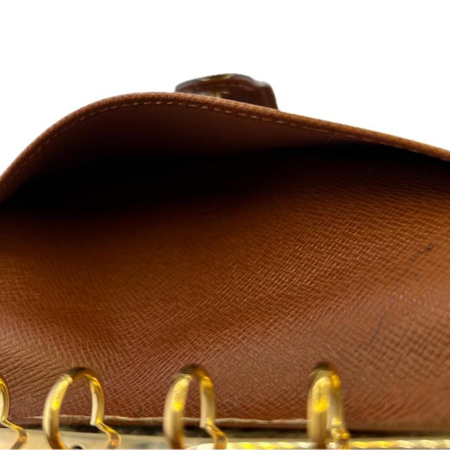 【週末タイムセール】ルイ・ヴィトン LOUIS VUITTON 手帳カバーモノグラム アジェンダPM ブラウン レディース 中古_6