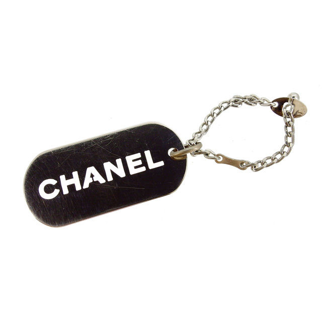 【BIGお買い物ラリー★30%OFFセール中】シャネル CHANEL キーホルダー シルバー レディース 中古