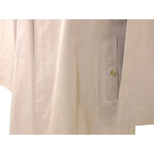 【週末セール★30％OFF】バーバリー BURBERRY トレンチコートステンカラー シングル ベージュ レディース 中古_3