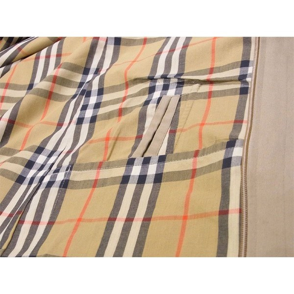 【週末セール★30％OFF】バーバリー BURBERRY トレンチコートステンカラー シングル ベージュ レディース 中古_4