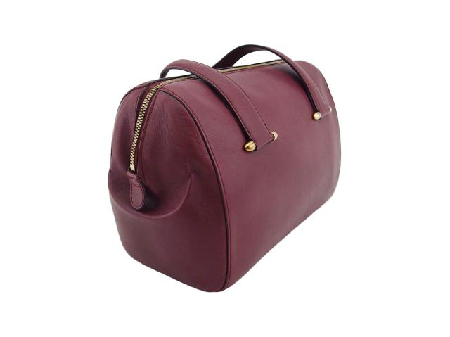 【週末タイムセール】カルティエ CARTIER ハンドバッグマストライン ボルドー ゴールド レディース 中古_3