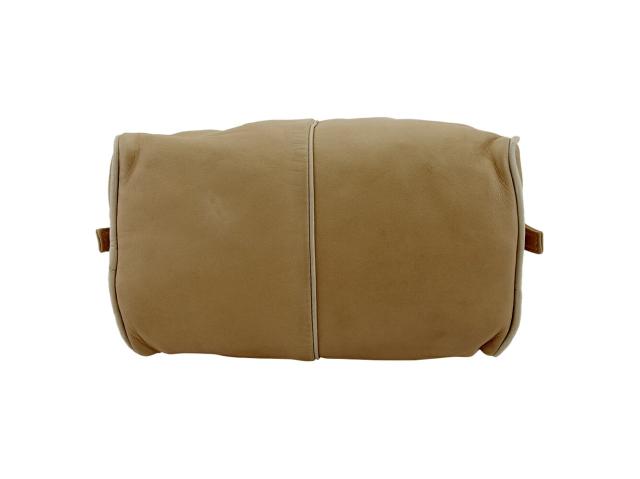 【30％OFF★週末タイムセール】ロエベ LOEWE ハンドバッグロゴ ベージュ シルエット レディース 中古_5