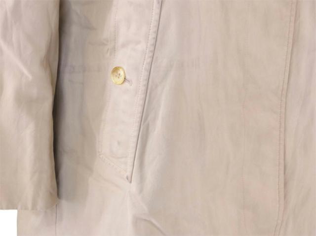 【30％OFF★週末タイムSALE】バーバリー BURBERRY トレンチコートステンカラー ノバチェック柄ライナー付き ベージュ レディース 中古_3