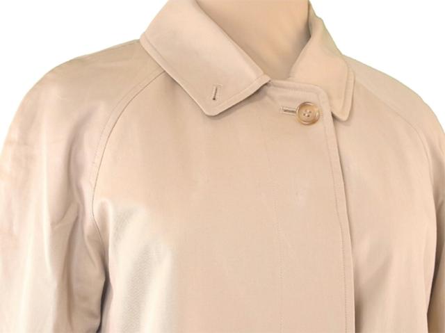 【30％OFF★週末タイムSALE】バーバリー BURBERRY トレンチコートステンカラー ♯7ARサイズ ベージュ レディース 中古_2