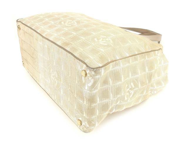 【30％OFF★週末タイムセール】シャネル CHANEL トートバッグニュートラベルライン ニュートラベルライントートMM ベージュ レディース 中古_2