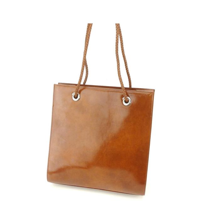 【BIGお買い物ラリー★30%OFFセール中】カルティエ CARTIER トートバッグパンテール ブラウン レディース 中古