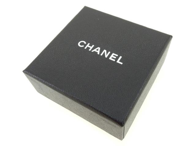 【30％OFF★週末タイムセール】シャネル CHANEL カフスココマーク ゴールド ブラック レディース 中古_5