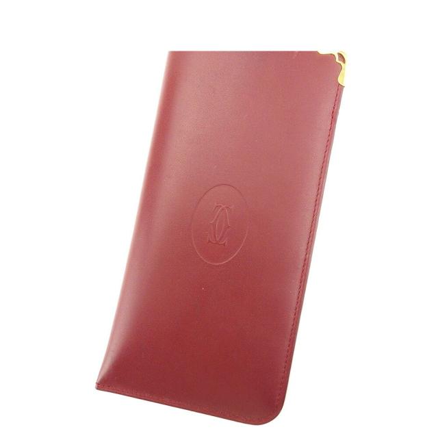 Cartier 赤 レザー メガネケース Cartier Red Eyewear Case with Box | eBay