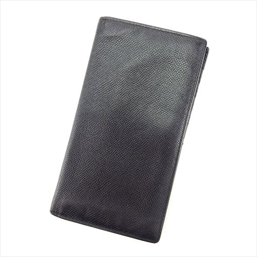 【BIGお買い物ラリー★30%OFFセール中】ブルガリ BVLGARI 札入れ ブラック レディース 中古