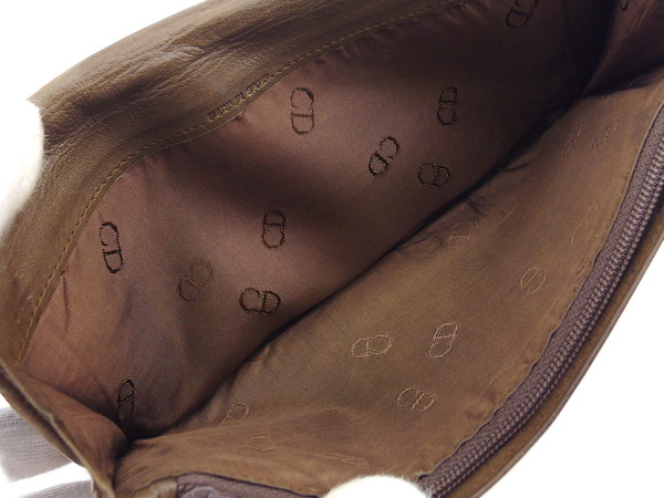 【X'masセール★30%OFF】ディオール Dior 長財布 ブラウン×ゴールド レディース 中古 ディオール Dior 長財布 ブラウン×ゴールド レディース 中古
