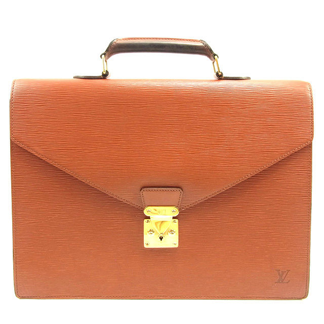 【X'masセール★30%OFF】ルイ・ヴィトン LOUIS VUITTON ビジネスバッグ PVC×レザー レディース 中古