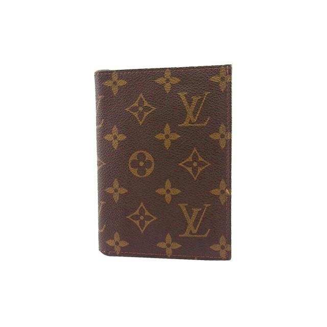 【BIGお買い物ラリー★30%OFFセール中】ルイ・ヴィトン LOUIS VUITTON カードケースモノグラム ヴィンテージ ブラウン ベージュ レディース 中古