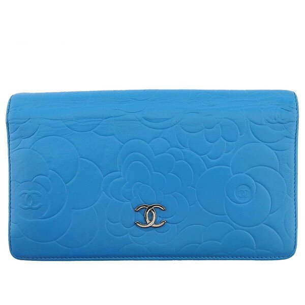 【X'masセール★30%OFF】シャネル CHANEL 長財布 レザー レディース 中古