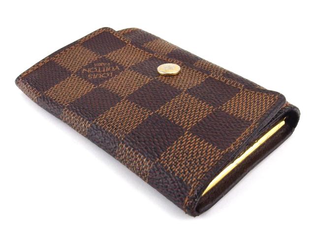 【30％OFF★週末タイムセール】ルイ・ヴィトン LOUIS VUITTON キーケースダミエ ミュルティクレ6 ブラウン ベージュ ゴールド ダミエキャンバス 中古_2