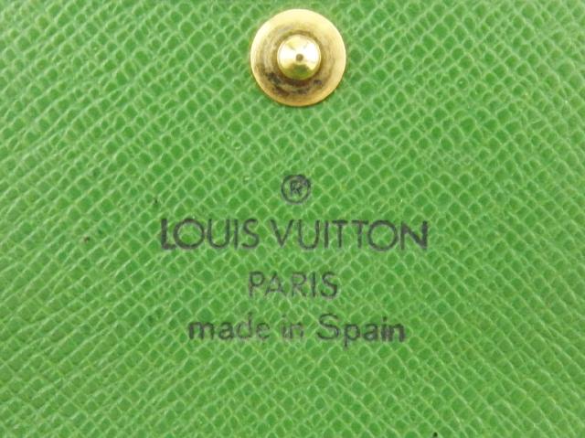 LOUIS VUITTON グリーン キーケース LOUIS VUITTON タイガ 緑 キーケース
