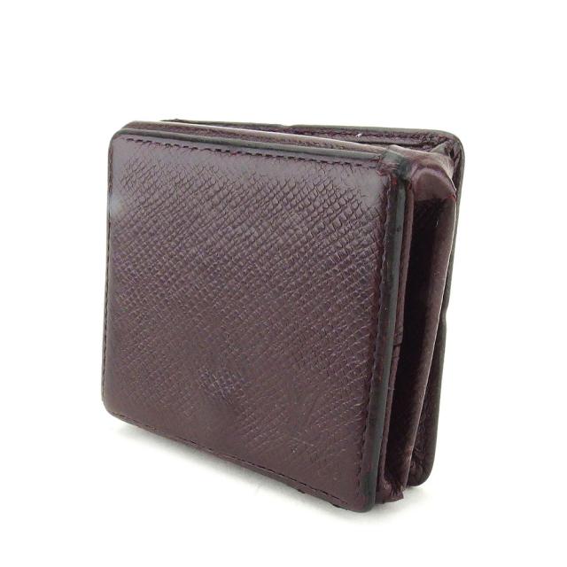 【BIGお買い物ラリー★30%OFFセール中】ルイ・ヴィトン LOUIS VUITTON ケースタイガ ポルトモネボワット ブラウン 中古