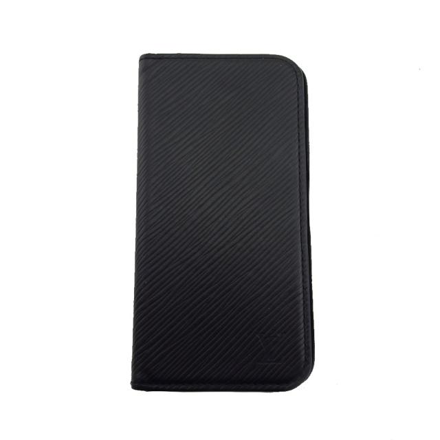 【BIGお買い物ラリー★30%OFFセール中】ルイ・ヴィトン LOUIS VUITTON 携帯ケースエピ フォリオ ノワール レディース 中古