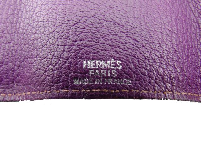 エルメス HERMES キーケース パープル×シルバー レディース 中古_6